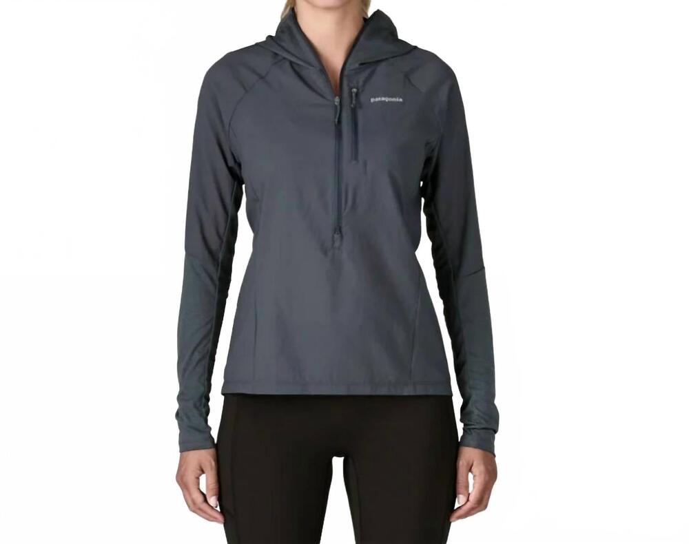 NEW PATAGONIA airshed pro pullover sweatshirt in smolder blue